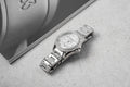 Fossil Riley Multifunction Silver Dial Silver Steel Strap Watch for Women - ES3202