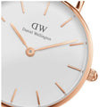Daniel Wellington Classic Petite Cornwall White Dial Green NATO Strap Watch For Women - DW00100253