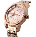 Diesel Mini Daddy Rose Gold Dial Rose Gold Steel Strap Watch For Men - DZ7318