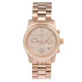 Michael Kors Paris Limited Edition Rose Gold Dial Steel Strap Watch for Women - MK5716