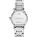 Burberry The City Diamonds Silver Dial Silver Steel Strap Watch for Women - BU9229