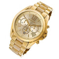 Michael Kors Bradshaw Gold Dial Gold Steel Strap Watch for Women - MK5722