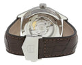 Tag Heuer Carrera Calibre 5 Automatic White Dial Brown Leather Strap Watch for Men - WAR201B.FC6291