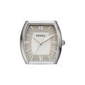 Fossil Wallace Designer Silver Dial Silver Steel Strap Watch for Women - ES3057
