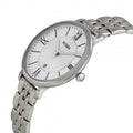 Fossil Jacqueline White Dial Silver Steel Strap Watch for Women - ES3433