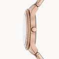 Fossil Stella Sport Multifunction Rose Gold Dial Rose Gold Steel Strap Watch for Women - ES5106