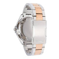 Fossil Riley Multifunction Rose Gold Dial Two Tone Steel Strap Watch for Women - ES4145