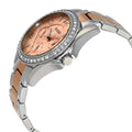 Fossil Riley Multifunction Rose Gold Dial Two Tone Steel Strap Watch for Women - ES4145