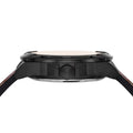 Fossil Bronson Automatic Skeleton Black Dial Brown Leather Strap Watch for Men - ME3219