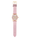 Gucci G Timeless Quartz Mother of Pearl Dial Pink Leather Strap Watch For Women -  YA1264132