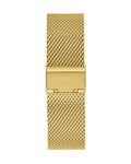 Guess Tailor Multifunction Gold Dial Gold Mesh Bracelet Watch for Men - GW0368G2