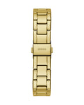 Guess Cosmo Chronograph Green Dial Gold Steel Strap Watch For Women - GW0465L5