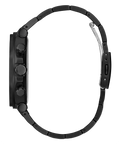 Guess Edge Chronograph Black Dial Black Steel Strap Watch For Men - GW0539G3