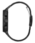Guess Edge Chronograph Black Dial Black Steel Strap Watch For Men - GW0539G3