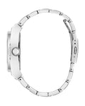 Guess Prodigy Chronograph Blue Dial Silver Steel Strap Watch For Men - GW0624G1