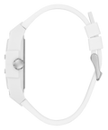 Guess Phoenix Analog White Dial White Silicone Strap Watch for Men - GW0720G1