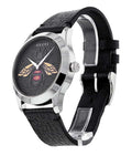 Gucci G Timeless Bee Black Dial Black Leather Strap Watch For Women - YA1264067