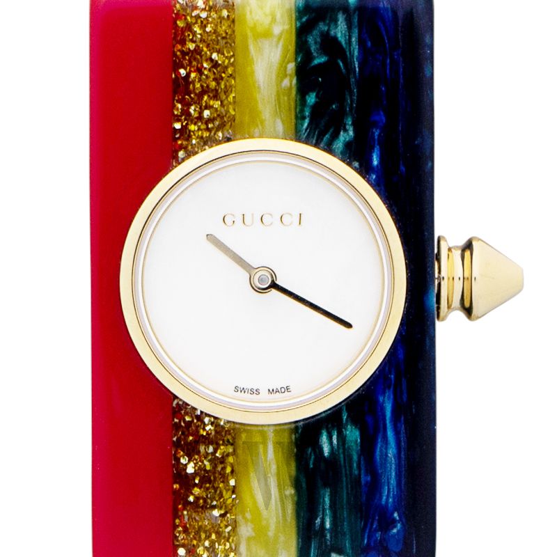 Gucci Web Pink Mother of Pearl Dial Watch For Women - YA143524