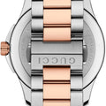 Gucci G Timeless Grey Dial Two Tone Steel Strap Watch For Men - YA126446