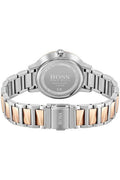 Hugo Boss Signature Silver Dial Two Tone Steel Strap Watch for Women - 1502567