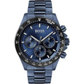 Hugo Boss Hero Sport Lux Blue Dial Blue Steel Strap Watch for Men - 1513758