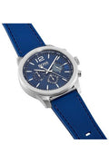 Hugo Boss Professional Chronograph Blue Dial Blue Silicone Strap Watch for Men - 1513526