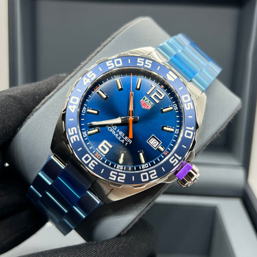 Tag Heuer Formula 1 Blue Dial Watch for Men - WAZ1010.BA0842