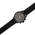 Maserati Epoca Chronograph Black Dial Black Mesh Strap Watch For Men - R8873618013
