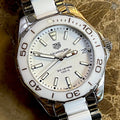 Tag Heuer Aquaracer White Dial Watch for Women - WAY131B.BA0914