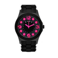 Marc Jacobs Pelly Black Dial Black Silicone Strap Watch for Women - MBM2529