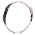 Calvin Klein Rebel Cream Black Dial Cream Leather Strap Watch for Women - K8P237X1