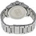 Tommy Hilfiger Trent Multifunction White Dial Silver Steel Strap Watch for Men - 1791140