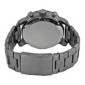 Fossil Nate Chronograph Gunmetal Dial Grey Steel Strap Watch for Men - JR1437