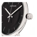 Calvin Klein High Noon Quartz Black Dial Black Leather Strap Watch for Men - K8M211C1