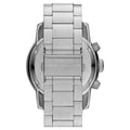 Marc Jacobs Larry Chronograph Black Dial Silver Steel Strap Watch for Men - MBM5050
