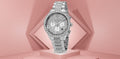Michael Kors Layton Chronograph Silver Dial Silver Steel Strap Watch For Women - MK6976
