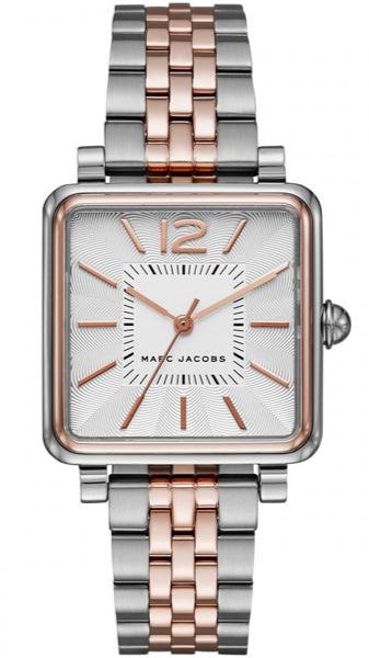 Marc Jacobs Vic Silver Dial Two Tone Steel Strap Watch for Women - MJ3463