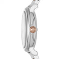 Marc Jacobs Roxy White Dial Two Tone Steel Strap Watch for Women - MJ3553