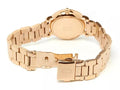 Marc Jacobs Classic White Dial Rose Gold Steel Strap Watch for Women - MJ3592
