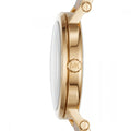 Michael Kors Norie Gold Dial Two Tone Steel Strap Watch for Women - MK3586