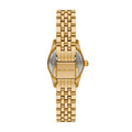 Michael Kors Lauryn Analog Green Dial Gold Steel Strap Watch for Women - MK4737