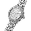 Michael Kors Camille Silver Dial Silver Steel Strap Watch for Women - MK5634