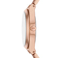 Michael Kors Lennox Analog Pink Dial Rose Gold Steel Strap Watch for Women - MK7462