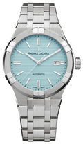 Maurice Lacroix Aikon Automatic Limited Summer Edition Blue Dial Silver Steel Strap Watch For Men - AI6008-SS00F-431-1