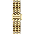 Tissot T-Lady Lovely Mother of Pearl Dial Gold Steel Strap Watch For Women - T058.009.63.116.00