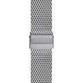 Tissot PR 100 Chronograph White Dial Silver Mesh Bracelet Watch For Men - T101.417.11.031.02