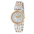 Movado Esperanza Mother of Pearl Dial Two Tone Steel Strap Watch For Women - 0607114