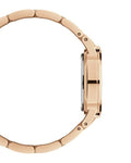 Daniel Wellington Iconic Link Unitone Rose Gold Dial Rose Gold Steel Strap Watch For Women - DW00100401