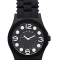 Marc Jacobs Pelly Black Dial Black Silicone Strap Watch for Women - MBM2527