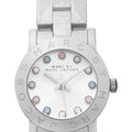 Marc Jacobs Amy White Dial Silver Steel Strap Watch for Women - MBM3217